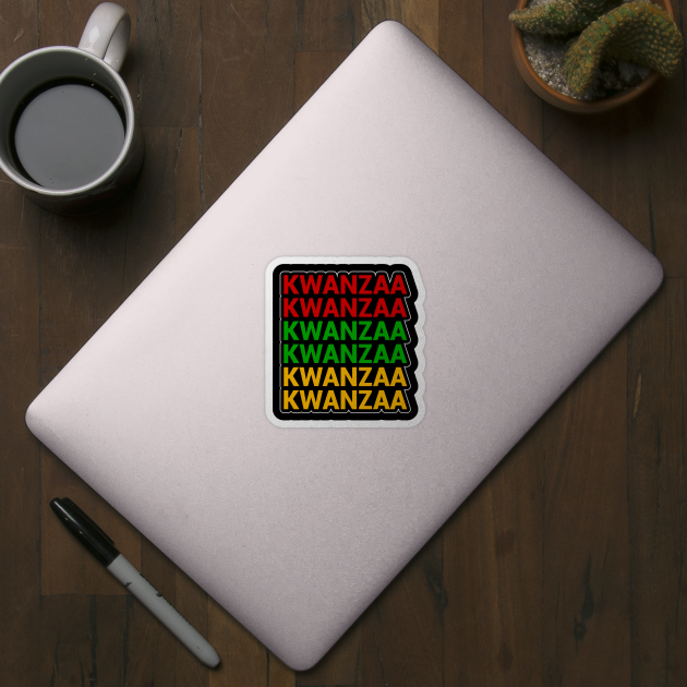 Kwanzaa Pan African Colors by UrbanLifeApparel
